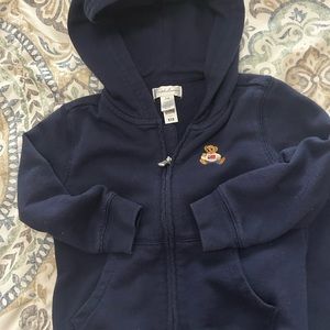 Ralph Lauren bear hoodie & pants set size 24months